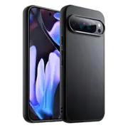 Google Pixel 9 Pro XL Ultra Slim Black Premium TPU Gel Back Case by MEZON – Shock Absorption (Pixel 9 Pro XL, Gel Black) – FREE EXPRESS