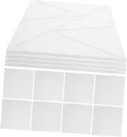 Gadpiparty 12Pcs Soundproof Self Adhesive Acoustic Panels High Density Foam Wall Noise Blockers for Homes Offices Elegant Design for Enhanced Sound Insulation