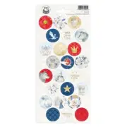 Once Upon A Time Cardstock Stickers 4"X9"-#03 - 4 Pack