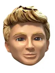 Gordon Tracy Thunderbirds Are Go Single 2D Card Face Mask - Party Event Dress Up