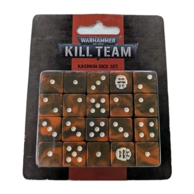 Warhammer 40k Kill Team: Kasrkin Dice set New NIB