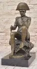Bronze Napoleon Statue French Casting Bronze Sculpture Art Deco Marble Artwork