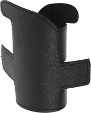 Kisangel Leather Trumpet Valve Protector Flat Trumpet Valve Guard Elegant and Versatile Sleeve for Musicians Prevents Erosion From Hand Sweat and Scratches Skill Levels