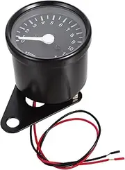 Vaguelly Motorbike Modified Tachometer LED Backlight Gauge for Motorcycle Speed Measurement Practical Accessory for Riders Durable and Easy to Install