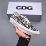 COMME DES GARCONS X VANS正品CDG徽標川久保玲低幫運動休閒鞋