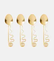 [L'Objet] L'Objet Spirale set of 4 cocktail spoons