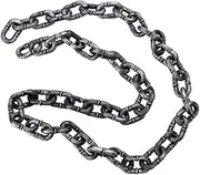 VICASKY Simulation Chain Halloween Party Favros Prison Chain Props Fake Chain Plastic Chain Prop Halloween Plastic Chain Props Large Link Chain Decoration Pp Cosplay Decorations