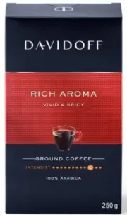 DAVIDOFF Rich Aroma Ground Coffee 250g / 8.8oz