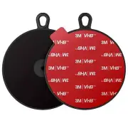 Pop-tech 95mm Dash Suction Cup Mounting Disk: Car Mount Adhesive Dashboard Pad -