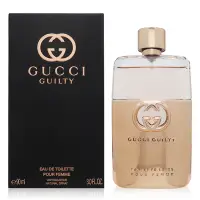 在飛比找Yahoo奇摩購物中心優惠-Gucci Guilty 罪愛女性淡香水 EDT 90ml 