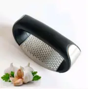 Stainless Steel Garlic Manual Press Crusher Rocking Mincer Squeezer Kitchen