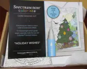 Spectrum Noir Colorista Card Making Kit "Holiday Wishes" Makes 20 Cards NEW