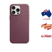 Genuine Apple iPhone 15 Pro Max FineWoven Case with MagSafe - Mulberry MT4X3FE/A