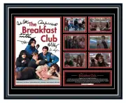 THE BREAKFAST CLUB 1985 EMILIO ESTEVEZ SIGNED POSTER PHOTO LE FRAMED MEMORABILIA
