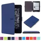 Folio Protective Shell PU Leather Cover Smart Case For Kindle Paperwhite 1/2/3