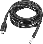 High Pressure Washer Hose Replacement Water Cleaning Kit Threaded Hose Extension Compatible, Quick Connect System Pressure Washer Accessory with M22 & C-Clip Type Quick-Connect Kit(6M)