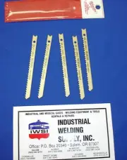 (5) Milwaukee Jigsaw Blades 3-5/8" 8T 48-42-0860