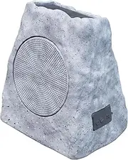uuffoo Rock Speaker Outdoor Waterproof Solar & USB Charging with RGB Colors Solar Bluetooth Speaker Bluetooth 5.0 Outdoor Rock Speaker for Party Patio Pool Deck Yard Garden and Home (1 Pack)