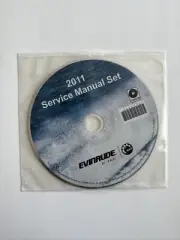 OMC Evinrude 2011 OEM 5008336 Outboard Motor Boat Software Service Manual CDROM