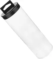 JUMPLAWN Tennis Cylinder Ring Curtain Rod Tennis Grabber Bag Towel Rod Socket Dryer Mop Bucket Drainage Basket Ringer Double Palette Terrarium Jug Lace Container Curler Black