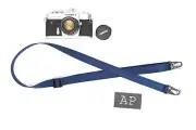 Nylon Camera Strap in Navy Blue by APMOTS - Adjustable 32-55" Shoulder Sling