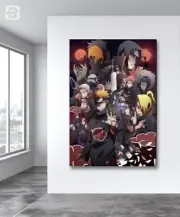 Anime Peripheral Naruto Poster Akatsuki Figure Pain Uchiha Itachi Decor
