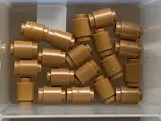 LEGO Parts - Medium Nougat Brick 1 x 1 Open Stud - No 3062b - QTY 20