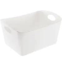 在飛比找樂天市場購物網優惠-《KOZIOL》PP收納盒(白15L) | 整理籃 置物籃 