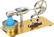 Stirling Engine Model Heat Power Gene Or Science Education Experiment DIY Module for Multicolor