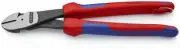 Knipex 7422250TBKA 10" High Leverage Angled Diagonal Cutters, Tether Attachment