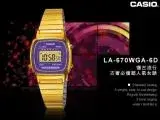 在飛比找遠傳friDay購物優惠-CASIO 卡西歐 電子女錶 電子錶 不鏽鋼錶帶 樹脂玻璃 