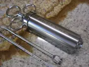 FINNARE 304 Stainless Steel Meat Turkey Injector Seasoning Marinade Injector