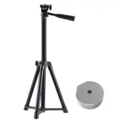 11.-19.68in Adjustable Rectangular Satellite Tripod Mount Stand Kit w/ Adapter