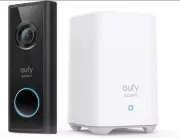eufy Wireless WiFi Video Doorbell 2K Security Camera Smart Door Intercom w/ Alex