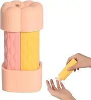 Travel Shampoo Bottles | Portable Refillable Containers | 4-in-1 Spillproof Silicone Travel Bottles for Home, Gym, Hiking, Camping, Vacation