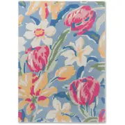 Laura Ashley Tulips Rug China Blue-350 x 250cm