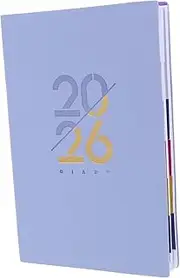 SEWACC Daily Planner: A5 Size 2026 Notebook Elegant Journal Planner For Work And Personal Planning Smooth Writing Experience Journal
