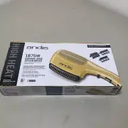 Andis Ceramic Ionic Styler Hair Dryer Gold 1875W 3 Attachments | NEW