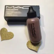 MAC COSMETICS STUDIO Radiance W9 Face & Body Sheer Foundation 1.7FL Authentic