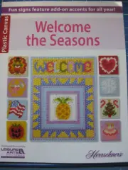 WELCOME THE SEASONS IN PLASTIC CANVAS BOOKLETS