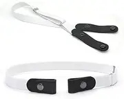 [Zone Star] No Buckle Stretch Belt Women and Men, Invisible Adjustable Elastic Buckle Free Belt for Jeans
