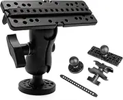 MDEOOSKY Fish Finder Mount Base, 360° Adjustable, Compatible with Garmin GPSMAP Striker 5 Plus 5cv, Boat, 1 Count