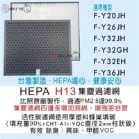 在飛比找露天拍賣優惠-HEPA H13 國際牌 F-Y20JH F-Y26JH F