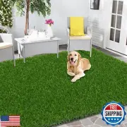 HEBE Artificial Turf Rug - Fake Grass Pad 3'x5' High Pile Grass Rug for Dogs