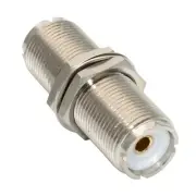 UHF PL259 SO239 to SO239 Female Plug RF Coaxial Adapter Connector Converter