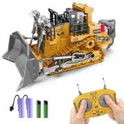 Dwi Dowellin Rc Bulldozer Toys for BoysConstruction Remote Control Bulldozer ...