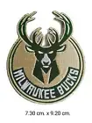 Milwaukee​ Bucks​ NBA​ logo for​ patch​ iron​ and​ sewing on Clothes