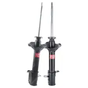 2x Rear KYB Excel-G Strut Shock Absorbers for Daihatsu Applause A101 1.6 I4 FWD