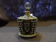 Crystal Encrusted Perfume Bottle w/ Applicator