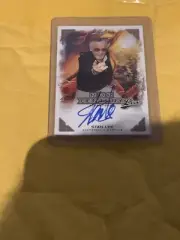 2014 Leaf Pop Century On Card Auto /25 Stan Lee Marvel Father SSP